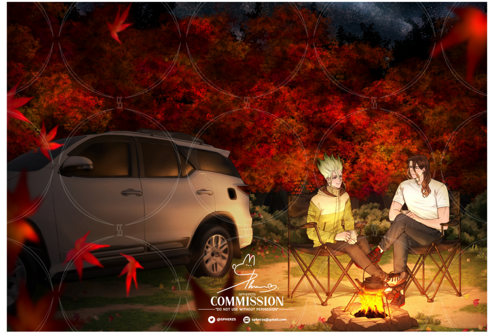 Commission - Fanfic novel cover